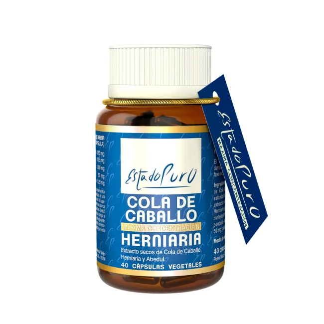 COLA DE CABALLO - ESTADO PURO / Bote 40 cápsulas