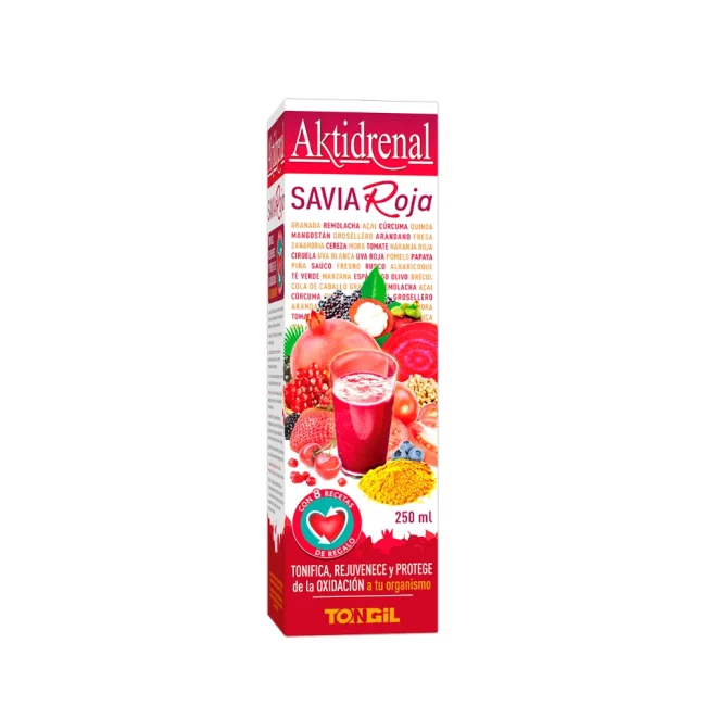 AKTIDRENAL SAVIA ROJA / Botella 250 ml.