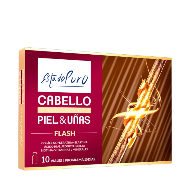 CABELLO, PIEL Y UÑAS - FLASH / Caja 10 viales